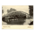 Bedford, Suspension Bridge Postcard