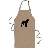 Bedlington Terrier (black) Apron