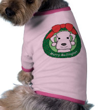 Bedlington Terrier Christmas Dog Clothing
