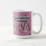 Bedlington Terrier DIVA Coffee Mugs