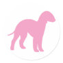 Bedlington Terrier (pink)