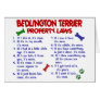 BEDLINGTON TERRIER Property Laws 2