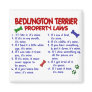 BEDLINGTON TERRIER Property Laws 2