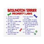 BEDLINGTON TERRIER Property Laws 2 Post Cards
