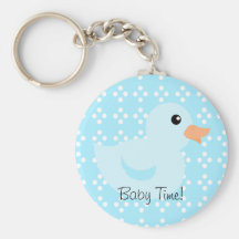 Bedotted Duck in Blue Keychains
