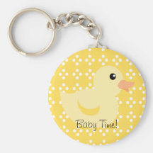 Bedotted Duck in Yellow Key Chain