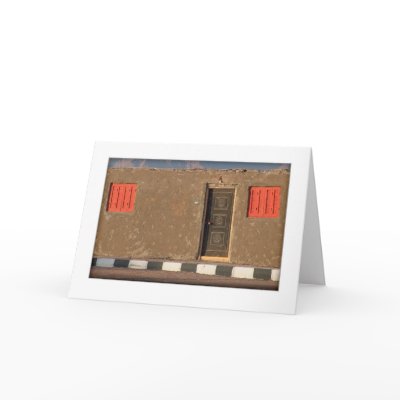 Bedouin House Greeting Card by earthlight
