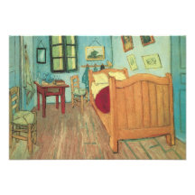 Bedroom in Arles by van Gogh, Change of Address Announcement
