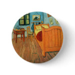 Bedroom in Arles by Vincent Van Gogh buttons