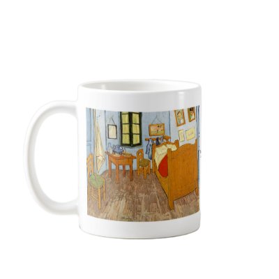 Bedroom in Arles by Vincent van Gogh Coffee Mugs by Ladiebug