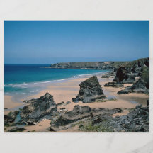Bedrutham Steps, legendary steps of Cornish Giant Custom Flyer