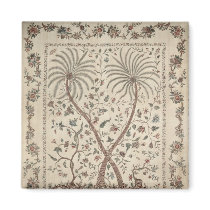 Bedspread with Palm Tree Motifs Refrigerator Magnets