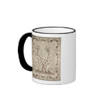 Bedspread with Palm Tree Motifs Mugs