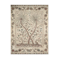 Bedspread with Palm Tree Motifs Postcards