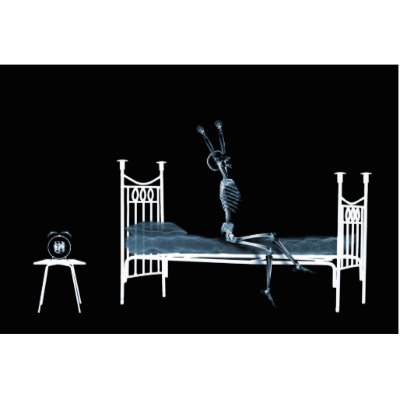 Bedtime X-Ray Skeleton Black Blue by VoXeeD