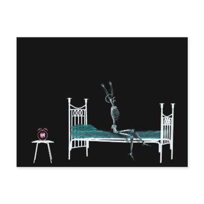Bedtime X-Ray Skeleton Original by VoXeeD