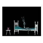 Bedtime X-Ray Skeleton Original Postcards