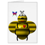 BEE AND BABY BUTTERFLY