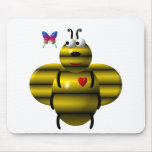 BEE AND BABY BUTTERFLY