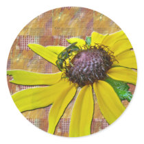 Bee and Black Eyed Susan Welcome Neighbour Sticker