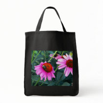 Bee and Coneflower Tote Bags
