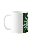 bee and flower coffee mug