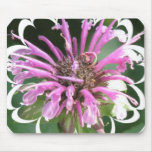 Bee Balm Flowers Mouse Pad mousepads