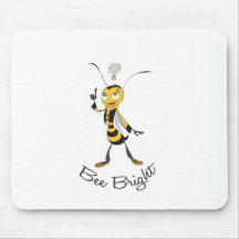 Bee Bright Mouse Mats
