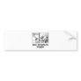 Bee Business Inside (Bees Foraging Nectar) Bumper Sticker