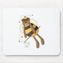 Bee Catcher Mouse Pad