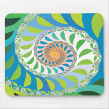 Bee Colony Fractal Mouse Mats