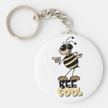 Bee Cool Keychains