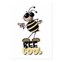 Bee Cool Postcard