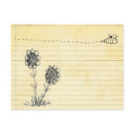 bee doodle post cards