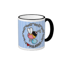 bee fit - pilates mug