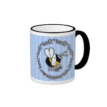 bee fit - working out mug