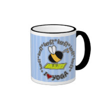bee fit - yoga mug
