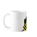bee flight marks icon mug