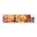 Bee Flower Bumper Stickers