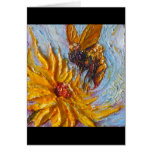 Bee & Flower Greeting Card