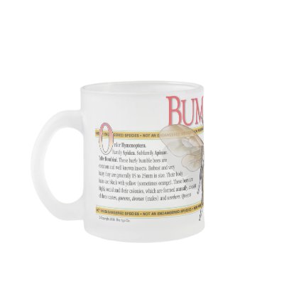 Bee Frosted Mug by calzonsin