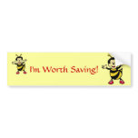 Bee Guy Bumper Stickers