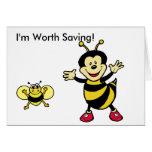Bee Guy Greeting Card