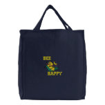 Bee Happy Embroidered Bag embroidered bags