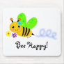 Bee Happy Mouse Mat
