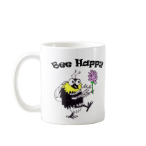 Bee Happy Mug mugs