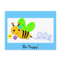 Bee Happy postcards