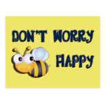 Bee Happy Postcard