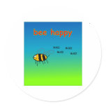 Bee Happy Sticker