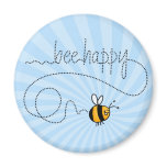 bee happy trail magnet
